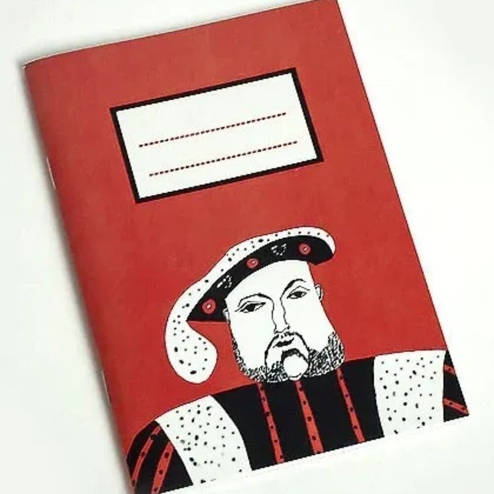 ($8) Henry VIII Mini Notebook
